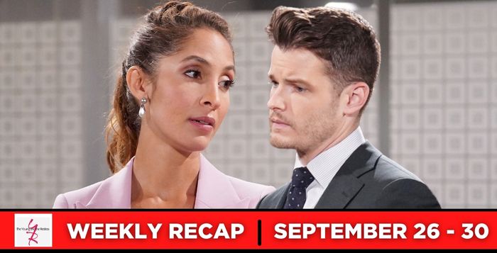 The Young and the Restless recaps for September 26 - September 30, 2022, feature