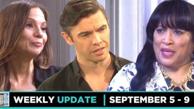 DAYS Spoilers Weekly Update: A Quicky Marriage & Upsetting Encounter