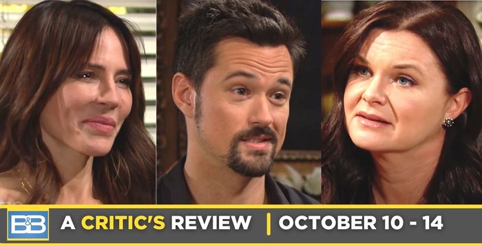 The Bold and the Beautiful Critic's Review for October 10 – October 14, 2022
