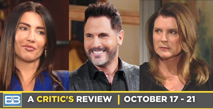 The Bold and the Beautiful Critic's Review for October 17 – October 21, 2022