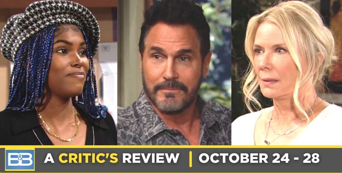 The Bold and the Beautiful Critic's Review for October 24 – October 28, 2022