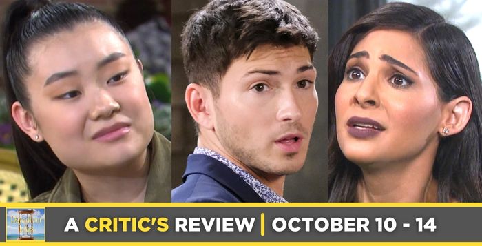 Days of our Lives Critic's Review for October 10 – October 14, 2022