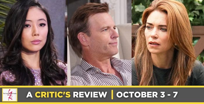 The Young and the Restless Critic's Review for October 3 – October 7, 2022