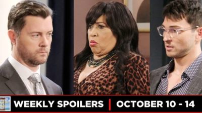 DAYS Spoilers For The Week October 10: Returns, Shocks, and Blackmail
