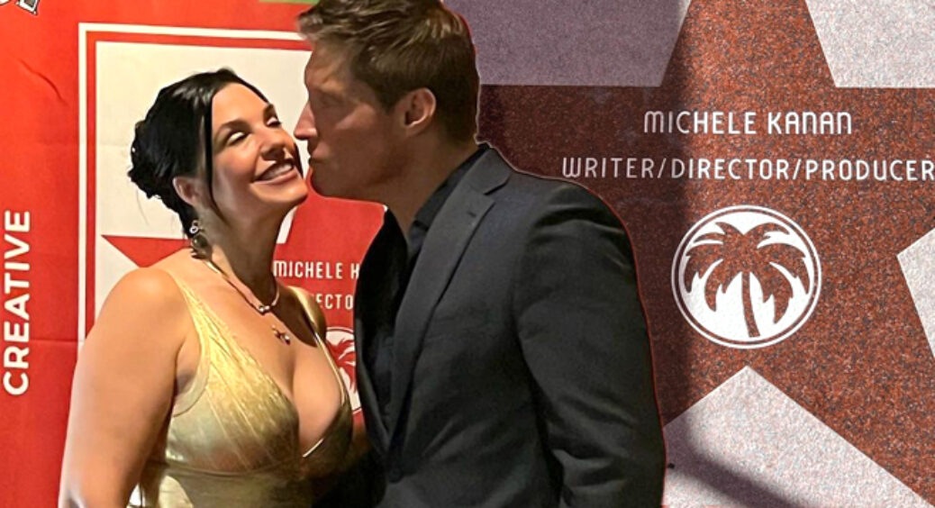 Sean Kanan Lauds Wife Michele at Palm Springs Walk of Fame