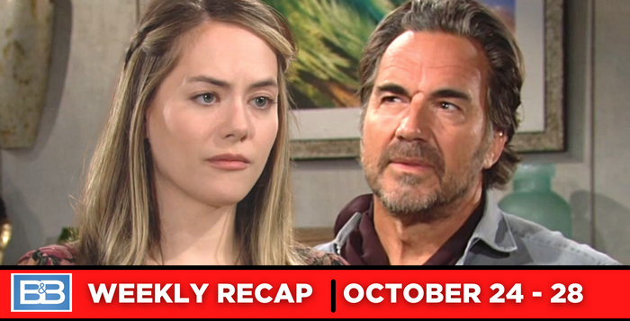 The Bold and the Beautiful recaps for October 24 – October 28, 2022,