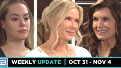 B&B Spoilers Weekly Update: Hope For The Future & A Big Decision