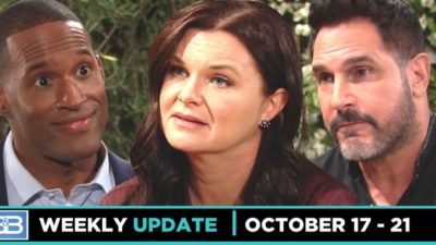 B&B Spoilers Weekly Update: A Flirty Exchange And A Heated Exchange