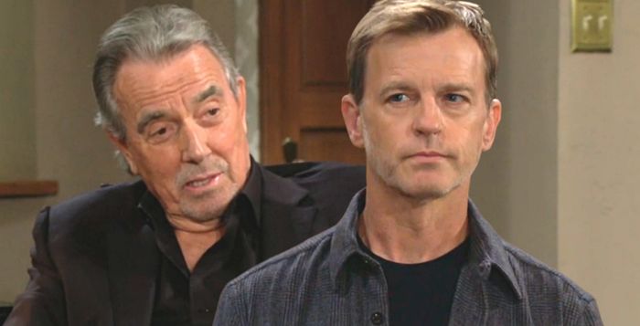 Victor Newman and Tucker McCall Young and the Restless