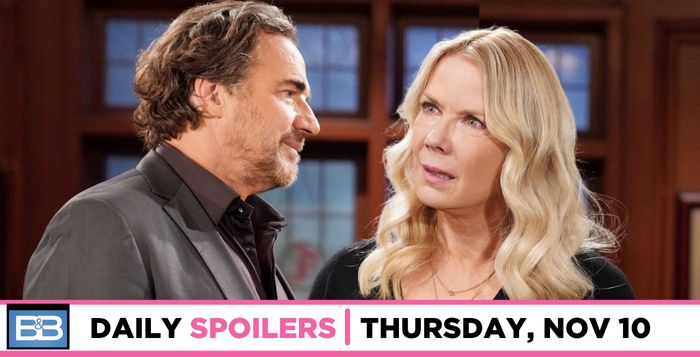 B&B Spoilers For November 10: Brooke Demands Answers From Ridge