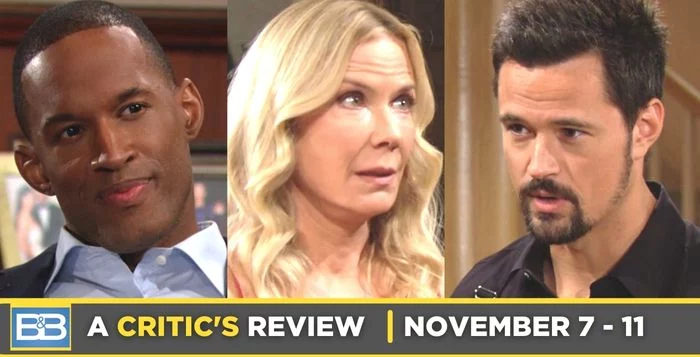 The Bold and the Beautiful Critic's Review for November 7 – November 11, 2022
