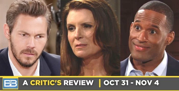 The Bold and the Beautiful Critic's Review for October 31 – November 4, 2022