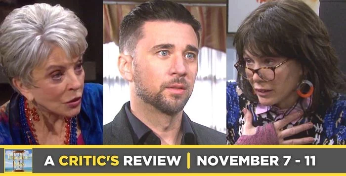 Days of our Lives Critic's Review for November 7 – November 11, 2022