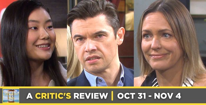 Days of our Lives Critic's Review for October 31 – November 4, 2022