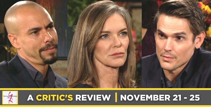 The Young and the Restless Critic's Review for November 21 – November 25, 2022