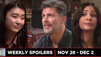 DAYS Spoilers For the Week of November 28: Confrontations, Jealousy & Plans
