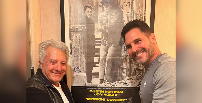 Don Diamont and Dustin Hoffman
