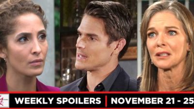 Y&R Spoilers For The Week of November 21: Shock, Tension & A Return