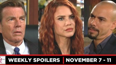 Y&R Spoilers For The Week of November 7: Cheating, Choices, & Chaos