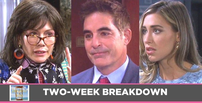 DAYS Spoilers Two-Week Breakdown: Hot Schemes And Harrowing Ordeals