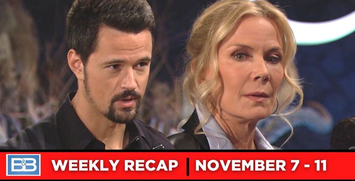 The Bold and the Beautiful Recaps for November 7 – November 11, 2022