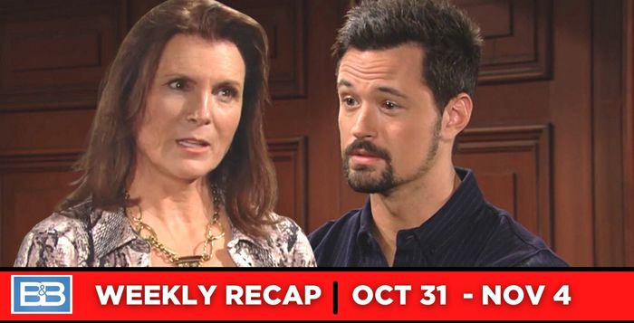 The Bold and the Beautiful recaps for October 31 – November 4, 2022