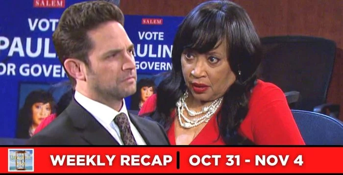 Days of our Lives recaps for October 31 – November 4, 2022