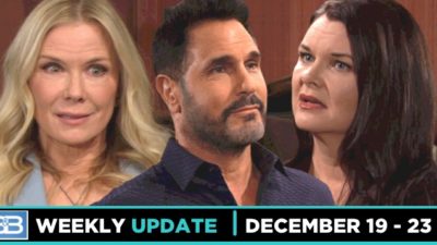 B&B Spoilers Weekly Update: An Emotional Encounter & Biggest Fears