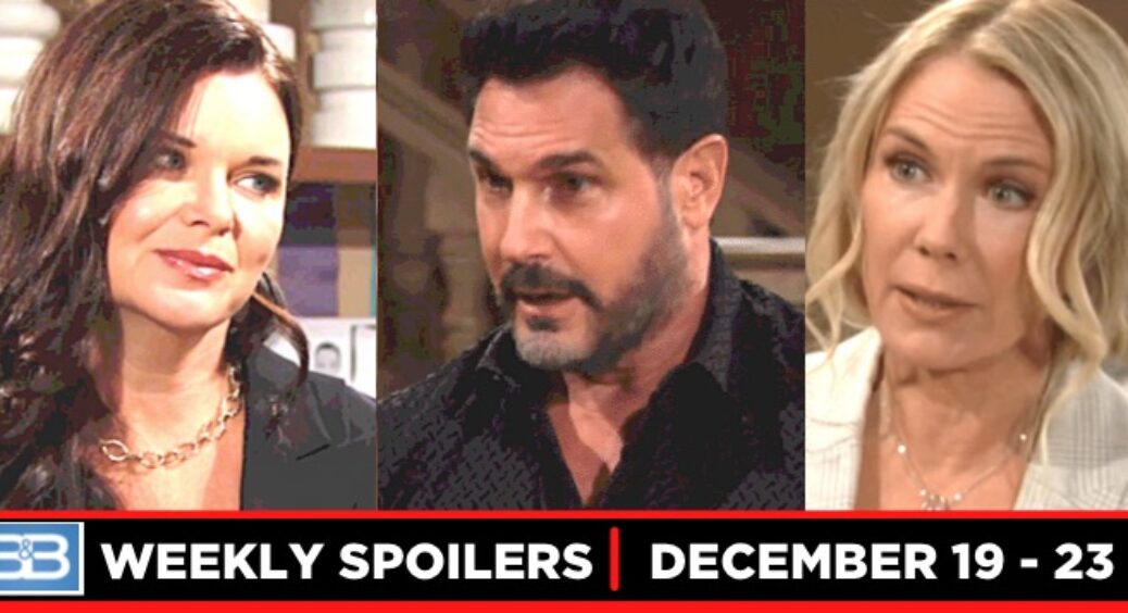 B&B Spoilers for the Week of December 19: Discussions Of Love, Life, And Fears