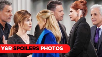 Y&R Spoilers Photos: Dangerous Confrontations & Recriminations