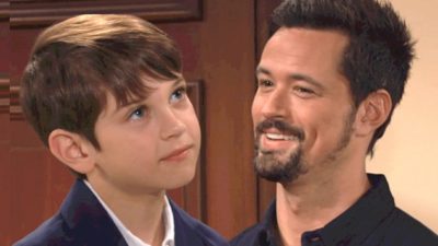 Ace Father-Son Duo Tops at Driving Drama on The Bold and the Beautiful