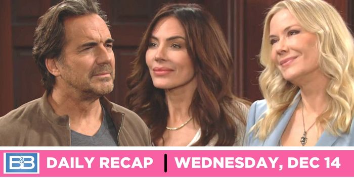 B&B Recap for December 14: Ridge Finds Taylor & Brooke...Together