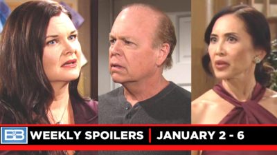 B&B Spoilers for the Week of January 2: Dirty Deeds and Surprising Moves