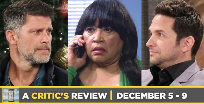 Days of our Lives Critic's Review for December 5 – December 9, 2022