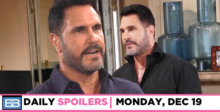 B&B Spoilers For December 19: Dollar Bill Has An Attitude Adjustment…Again