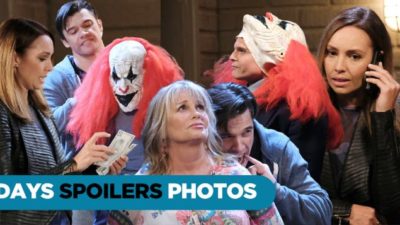 DAYS Spoilers Photos: Gwen Rizczech Makes Leo Stark Look Like A Clown