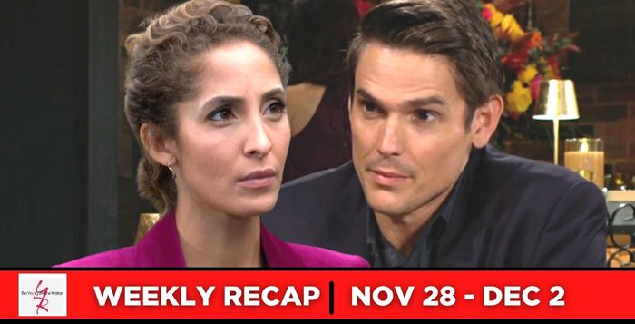 The Young and the Restless recaps for November 28 – December 2, 2022,