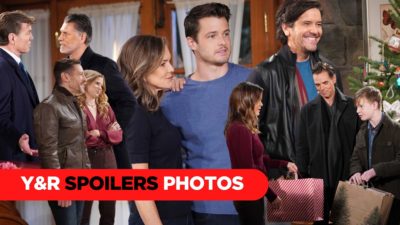 Y&R Spoilers Photos: Warm Holidays And Tense Moments