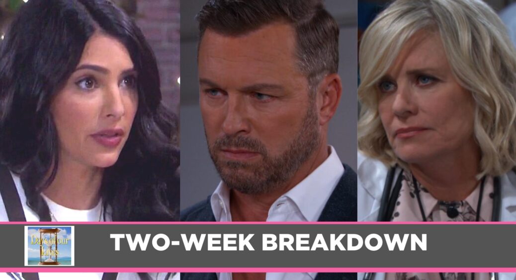 DAYS Spoilers Two-Week Breakdown: Tragedy And Trickery