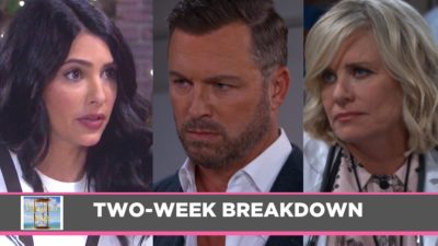 DAYS Spoilers Two-Week Breakdown: Tragedy And Trickery