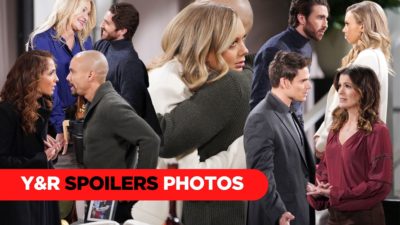 Y&R Spoilers Photos: Angry Confrontations And Big Hugs