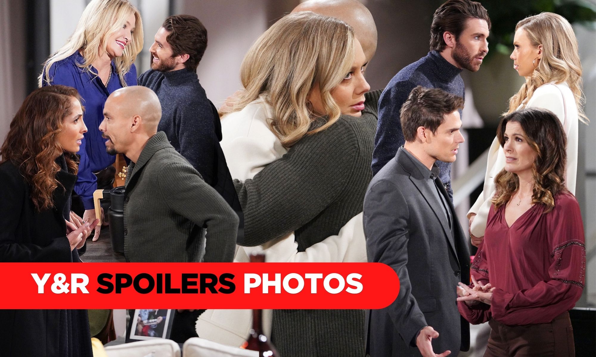 Y&R Spoilers Photos Angry Confrontations And Big Hugs