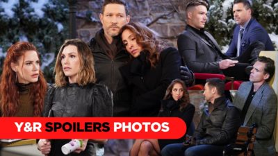 Y&R Spoilers Photos: Comfort, Despair, and Secrets