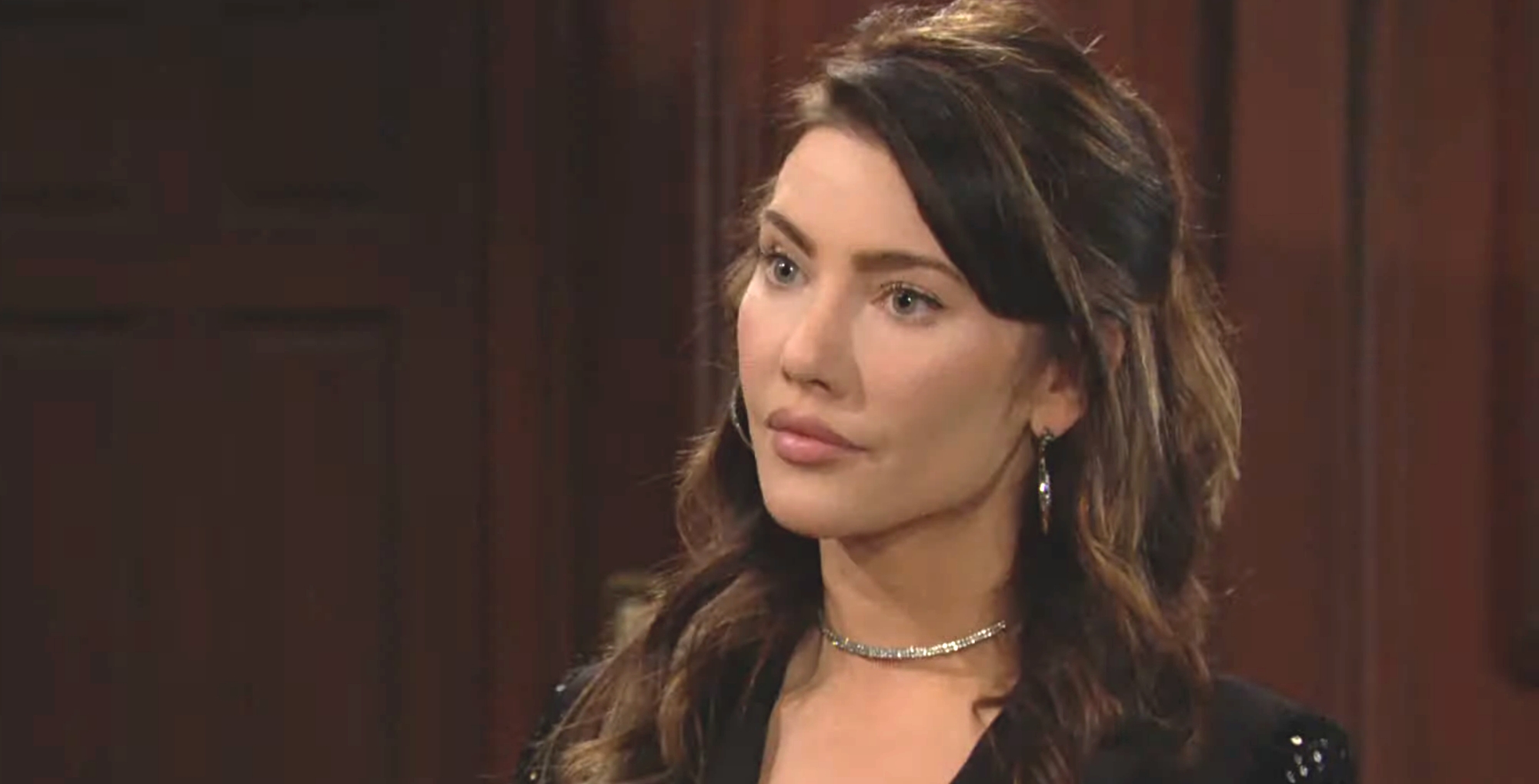 bold and the beautiful spoilers steffy forrester in her ceo office at forrester creations