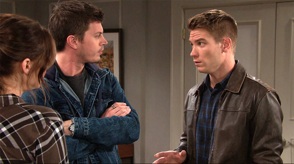 days of our lives recap has joey and tripp johnson arriving at the condo to see sister stephanie