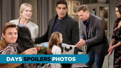 DAYS Spoilers Photos: Johnny DiMera Leans On His Ex For Help…And Comfort