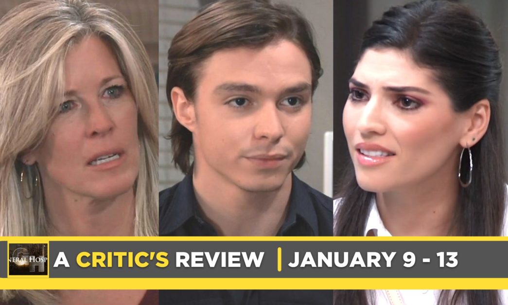 general hospital critics review shows carly, spencer, brook lynn week of January 9, 2023