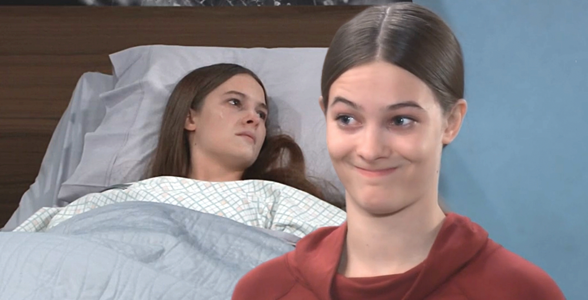 general hospital esme prince in the hospital bed and also at spring ridge