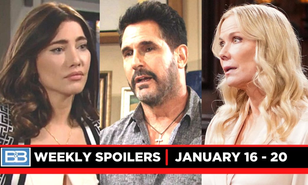weekly bold and the beautiful spoilers steffy, bill spencer, and brooke logan