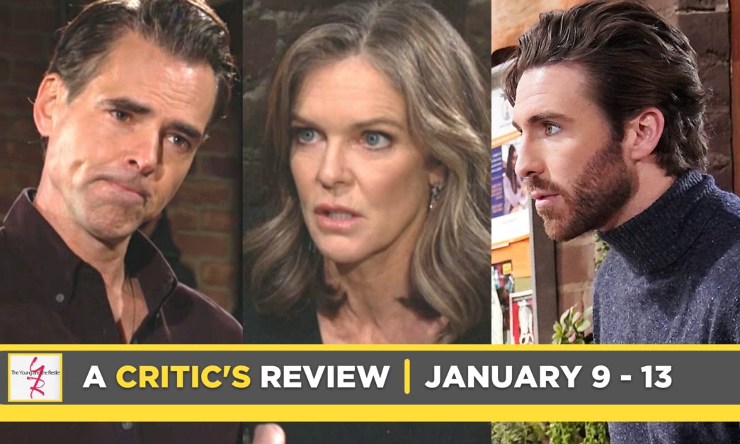young and the restless critics review shows billy, diane and chance week of January 9, 2023